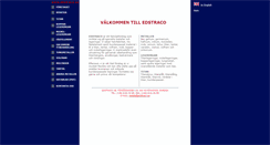 Desktop Screenshot of edstraco.se